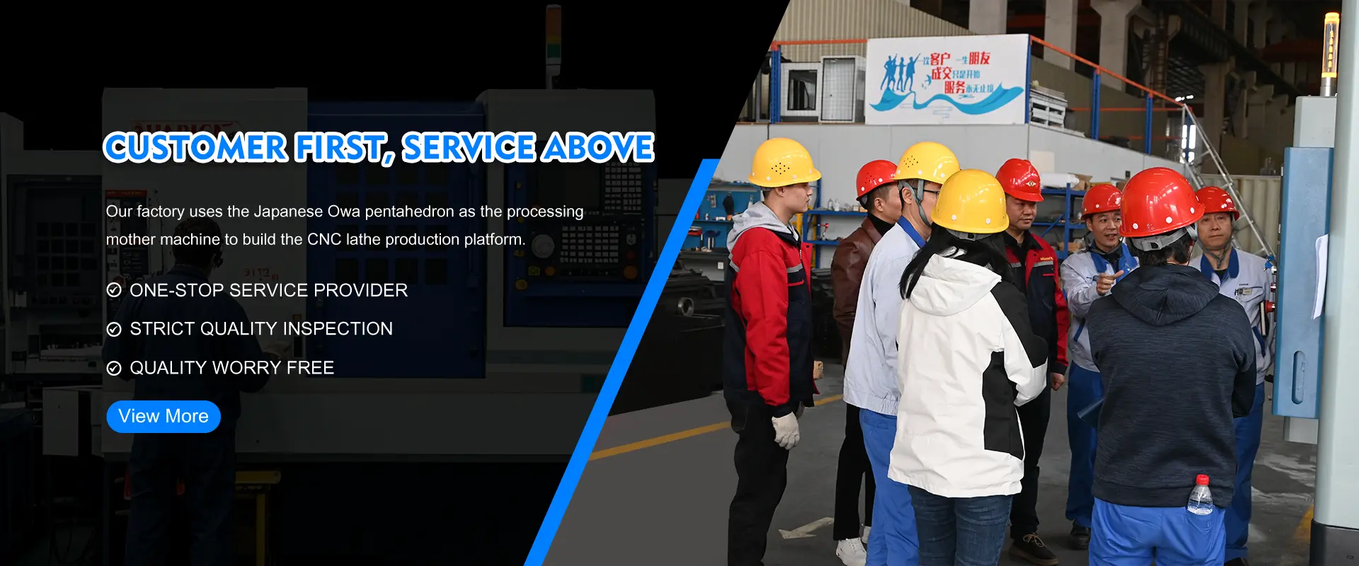 Einstufige CNC-Lösungen