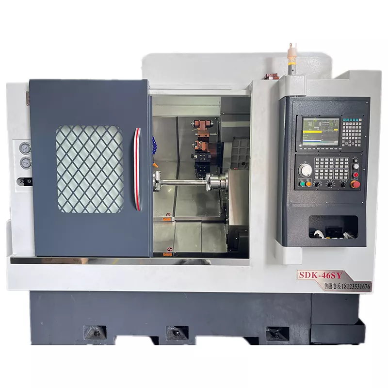 Doppelspindel-Einzel-Turr-CNC-Werkzeugmaschine